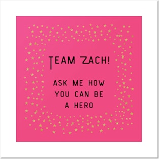 Team Zach Posters and Art